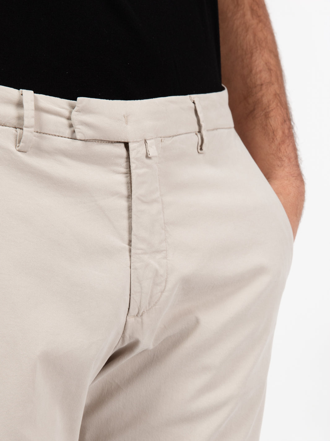 Pantaloni BG03 soft touch beige chiaro