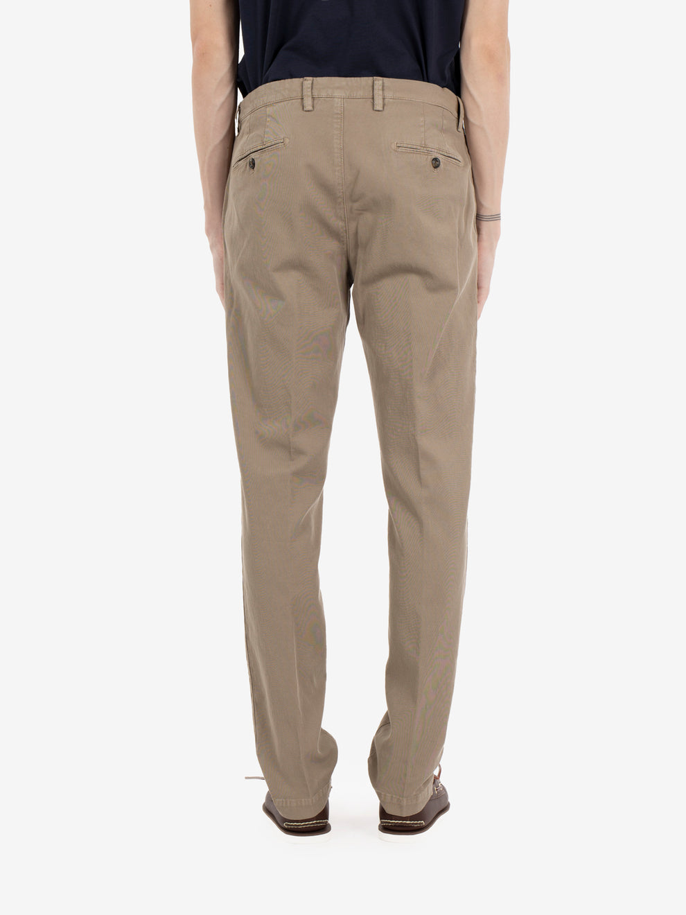 Pantaloni BG05 tricotina tortora