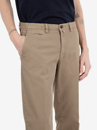 Pantaloni BG05 tricotina tortora