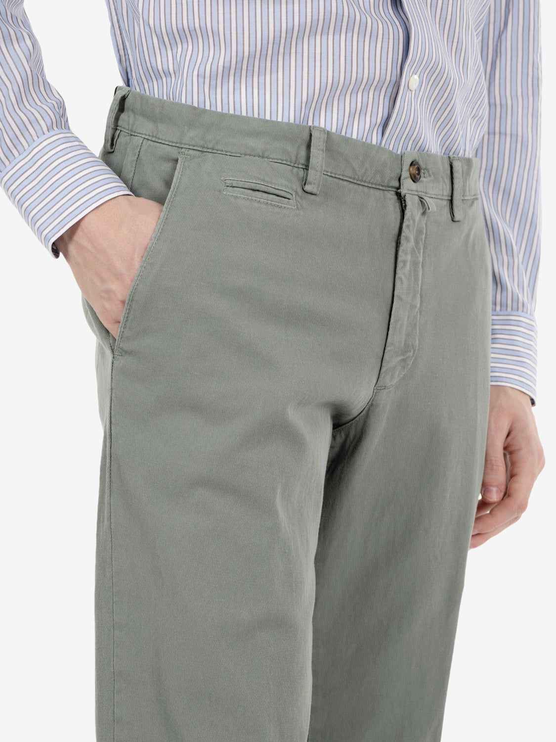 Pants BG05 tricotine green