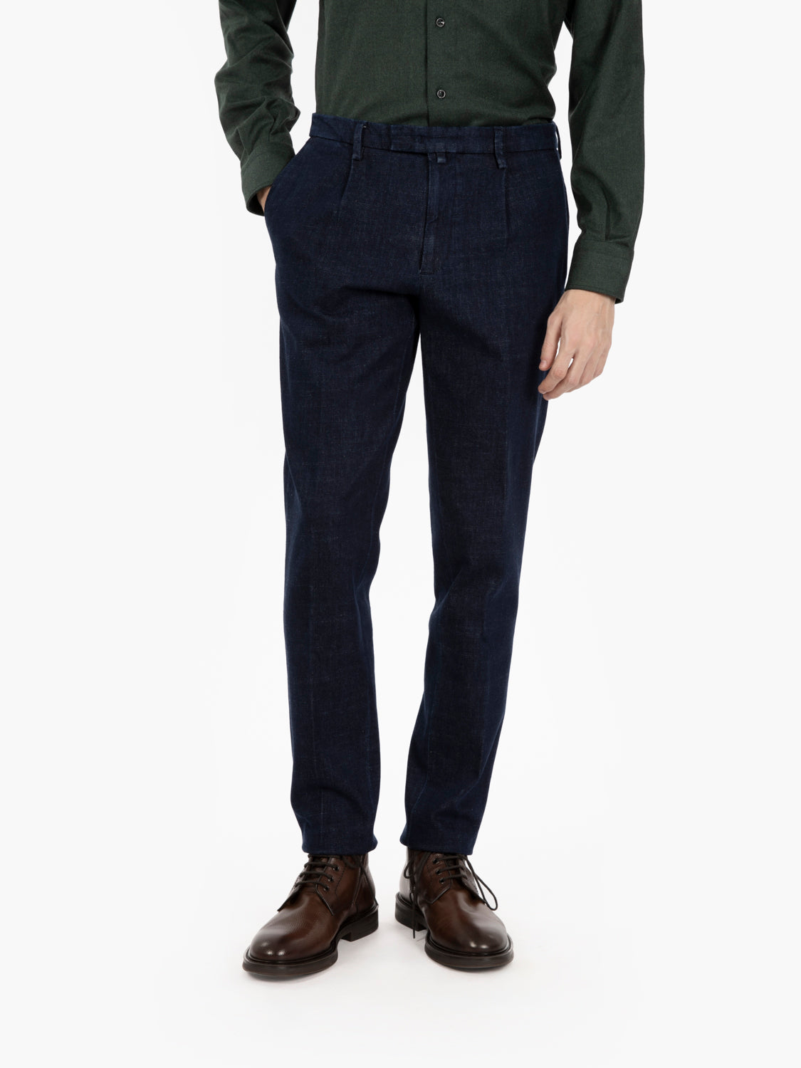 BG21D navy trousers