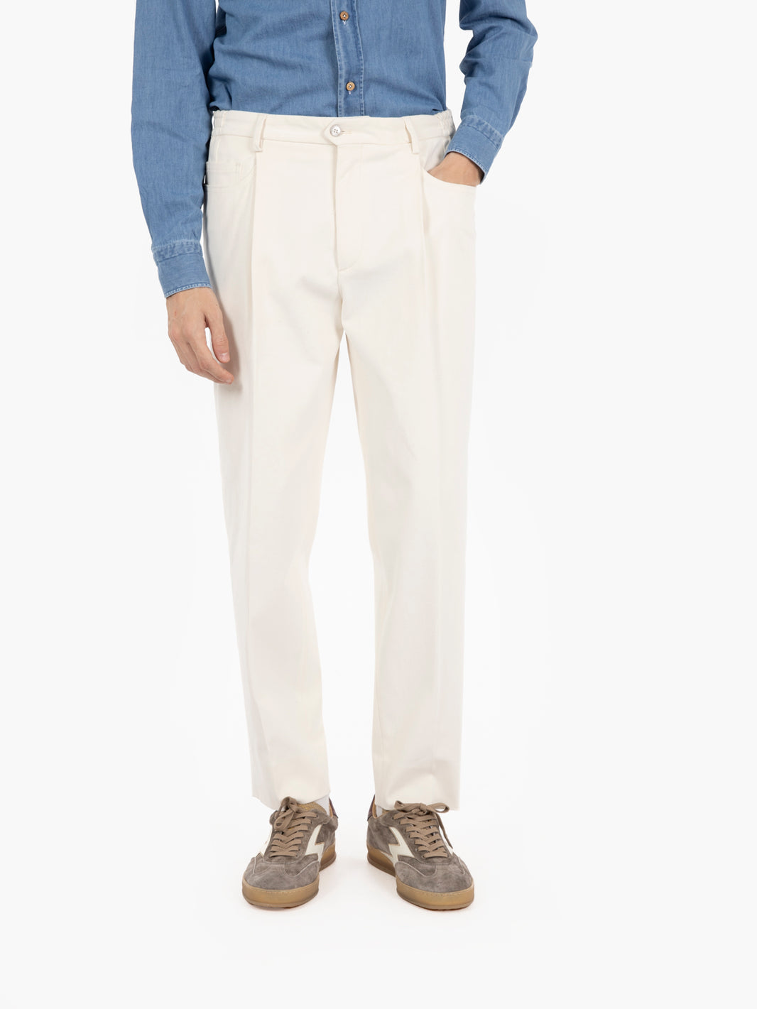 BRICKLANES NATURAL TROUSERS BRICKLANES/400170_00120