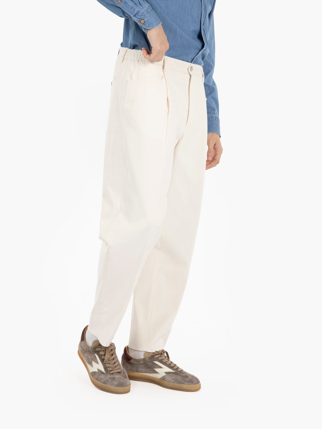 BRICKLANES NATURAL TROUSERS BRICKLANES/400170_00120