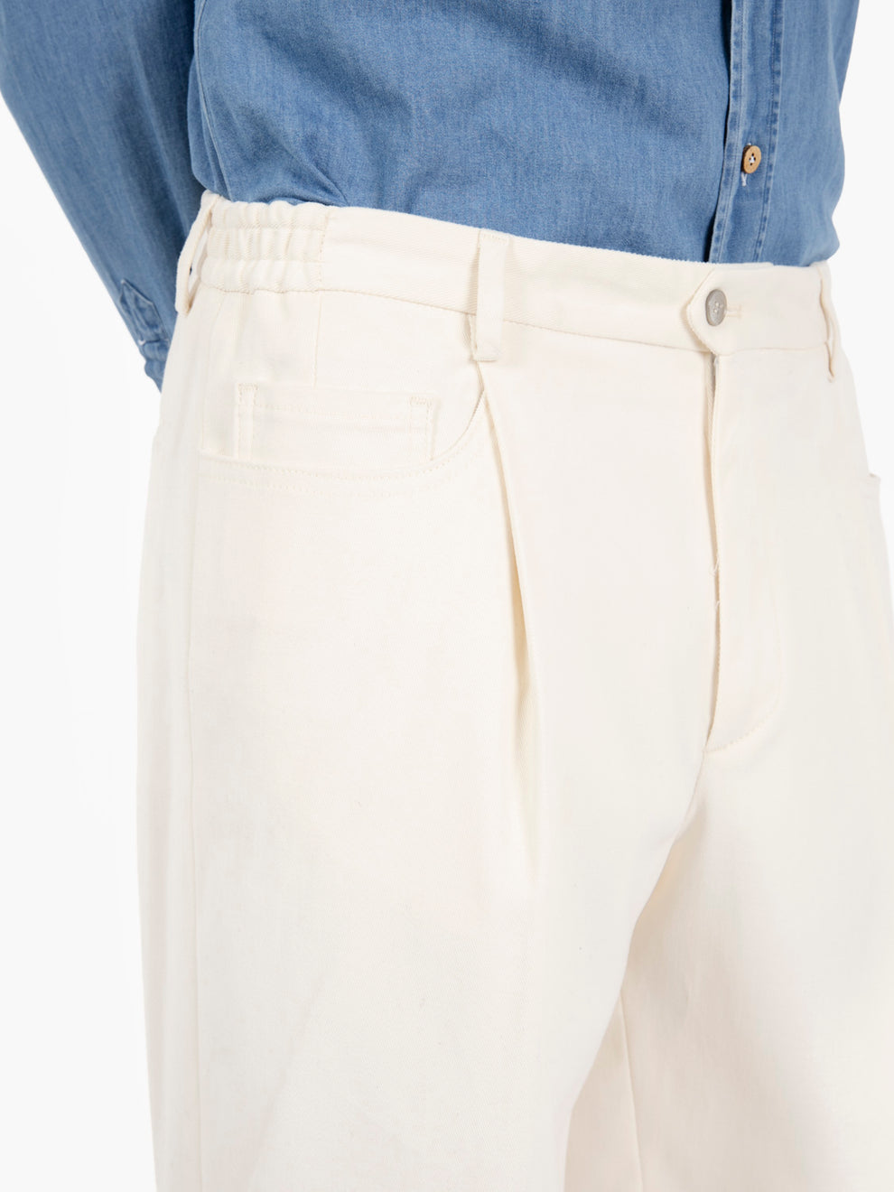 BRICKLANES NATURAL TROUSERS BRICKLANES/400170_00120