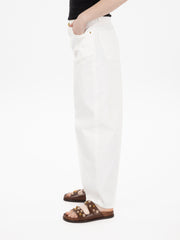 BRIGLIA 1949 - Pantaloni carrot fit bianchi