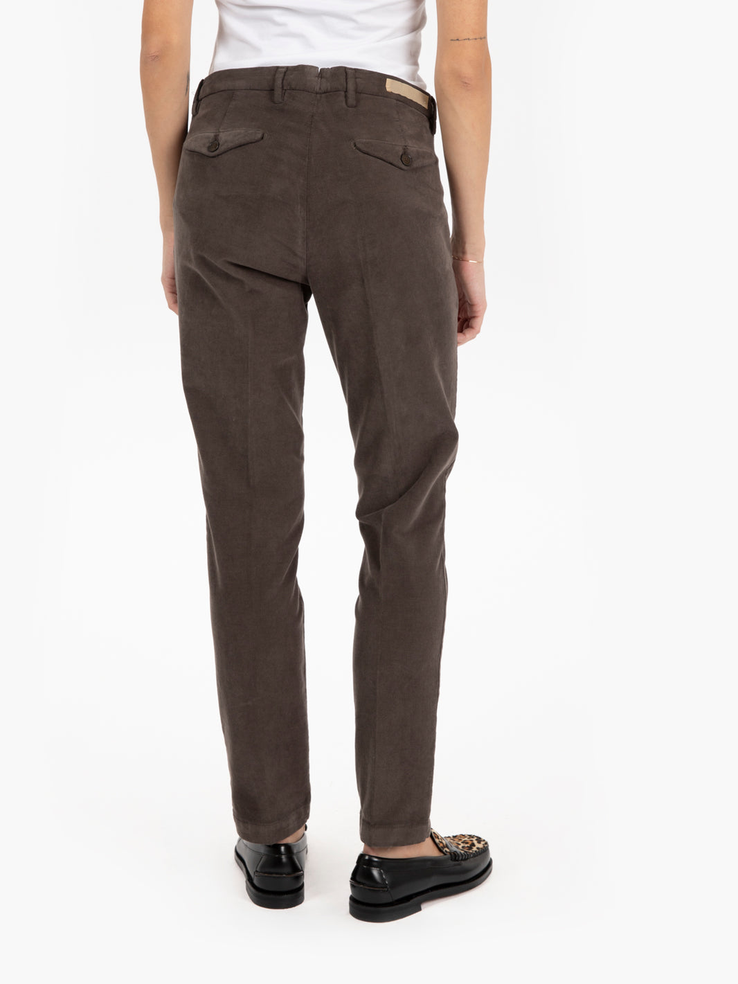 Pantaloni chino Nicole testa di moro