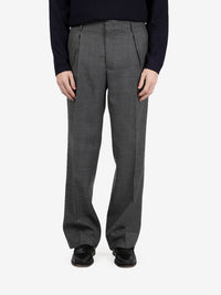 Pantaloni con pinces Borgonuovo grigio