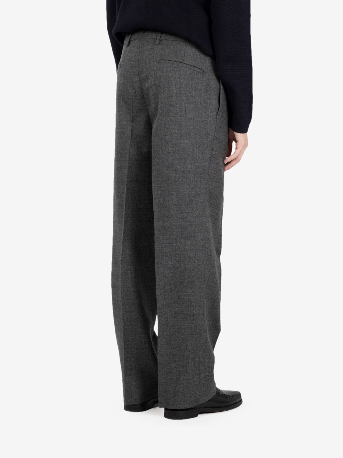 Pantaloni con pinces Borgonuovo grigio