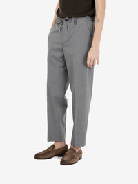 CONVENTS COOL MARZOTTO WOOL TROUSERS GREY COVENTS/300082_00060