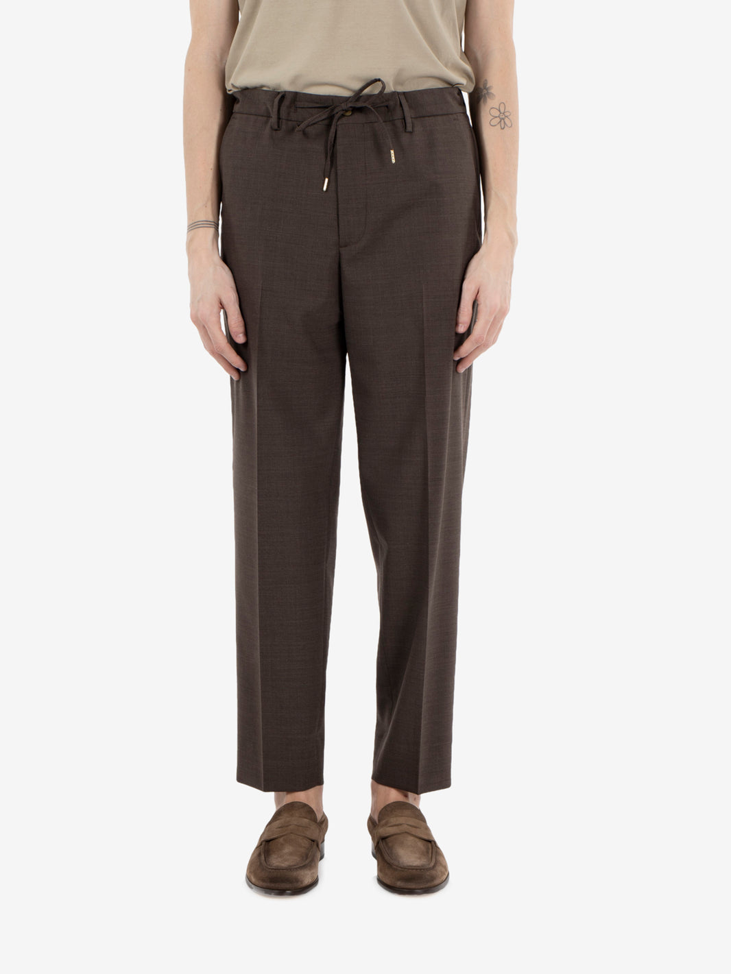 CONVENTS FRESH WOOL TROUSERS MARZOTTO MORO COVENTS/300082_00073
