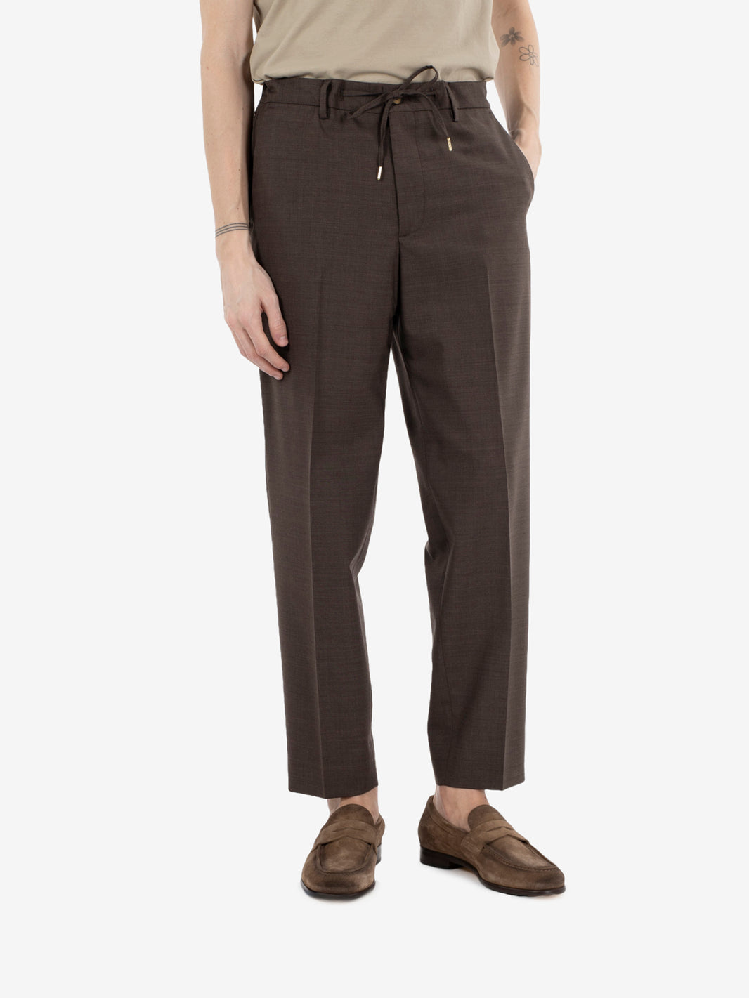 CONVENTS FRESH WOOL TROUSERS MARZOTTO MORO COVENTS/300082_00073