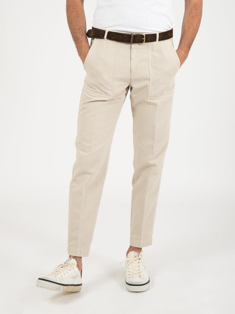 BRIGLIA 1949 Pantaloni fatigue beige STIMM