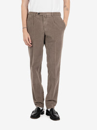 Pantaloni in velluto a coste bisquit