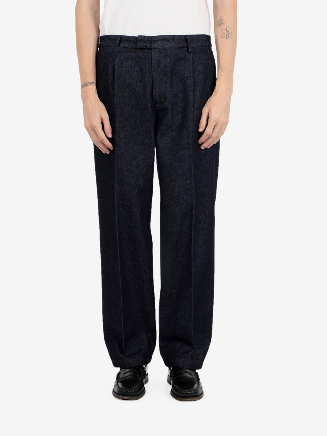 Pantaloni Margutta denim scuro