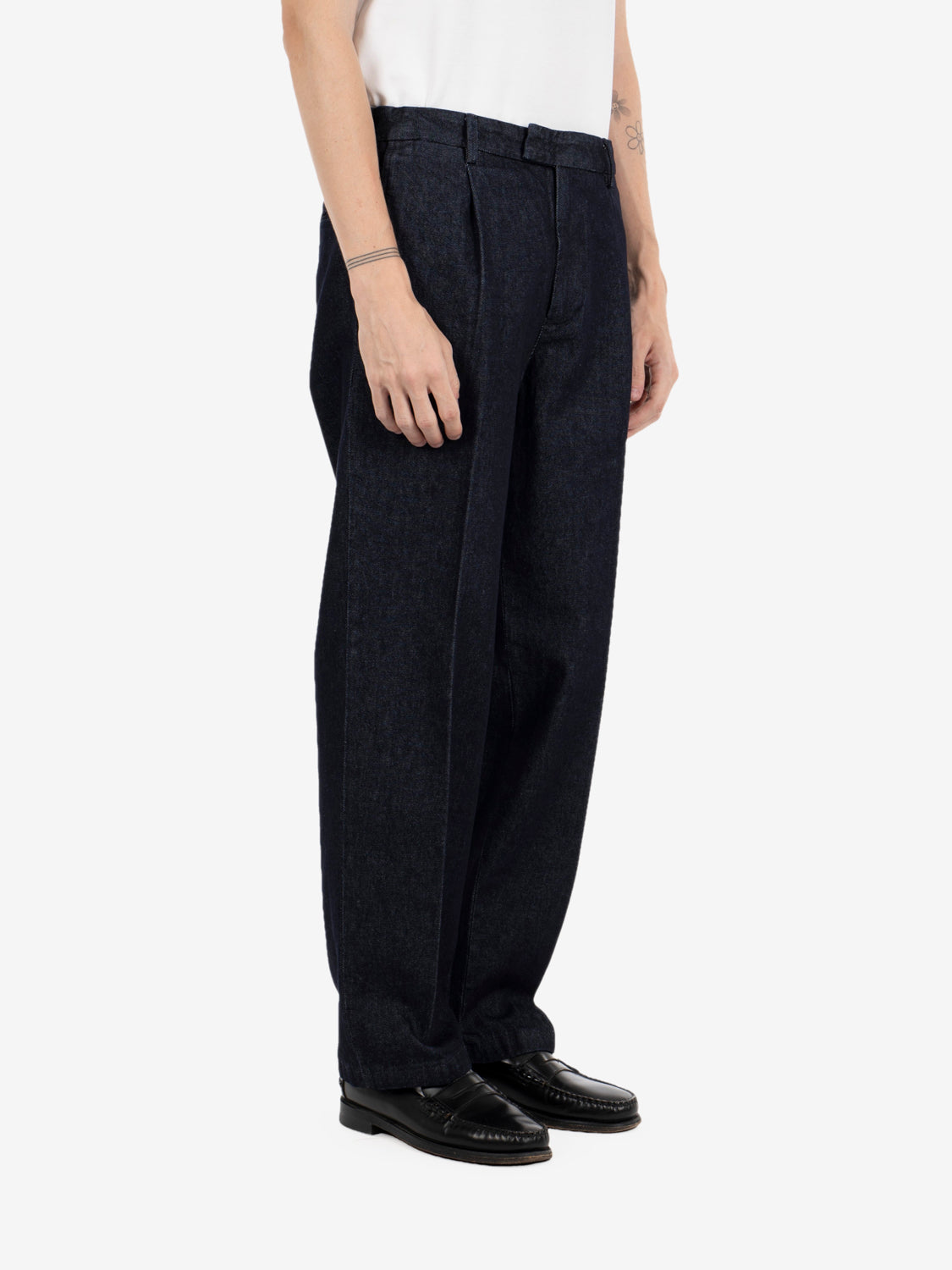Pantaloni Margutta denim scuro