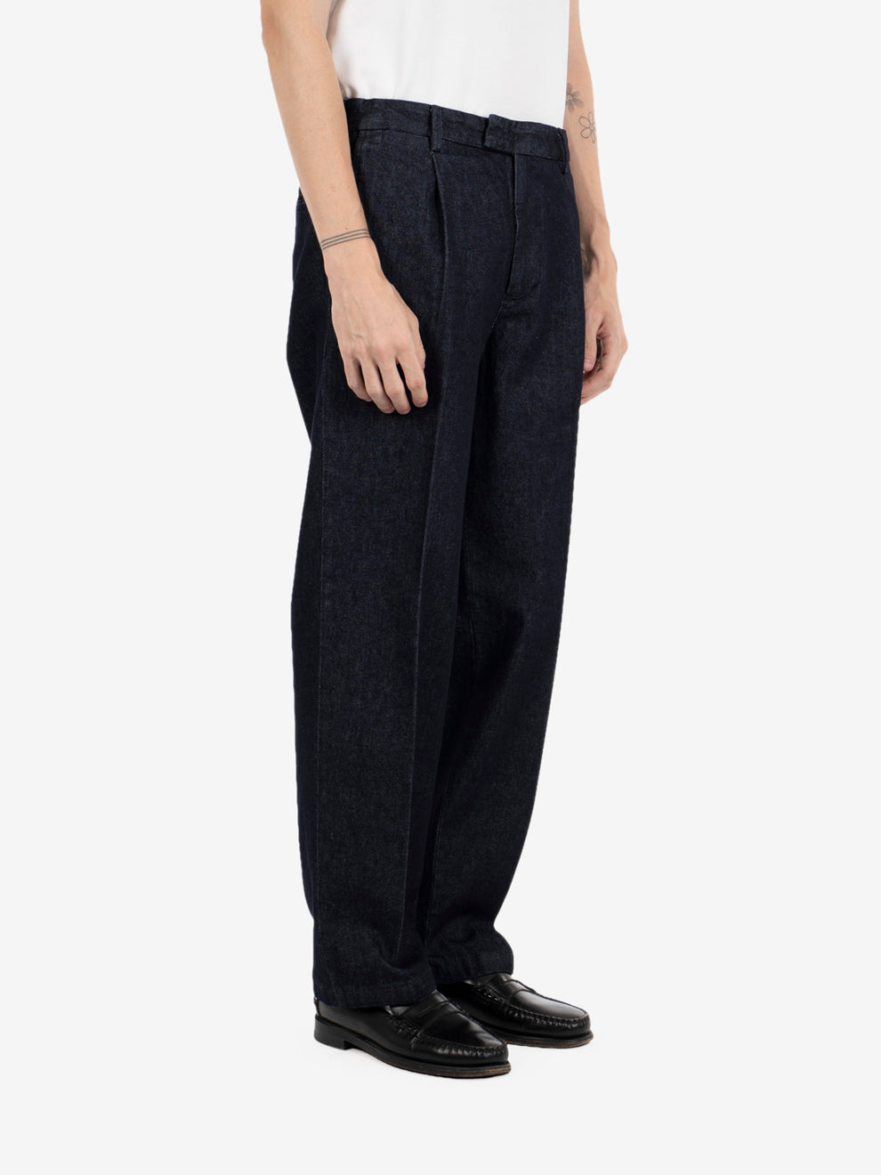 Pantaloni Margutta denim scuro