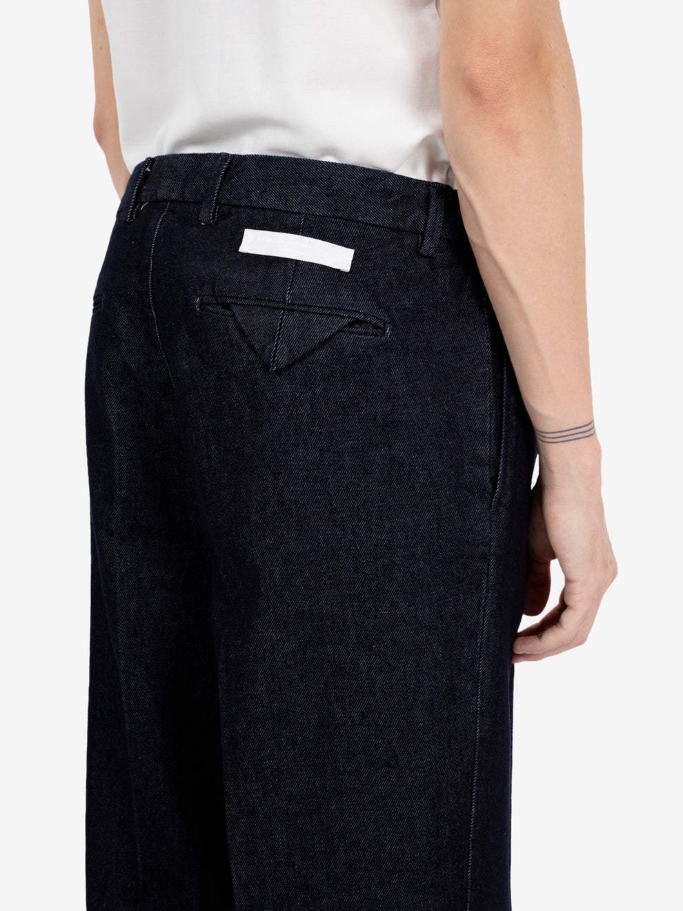 Pantaloni Margutta denim scuro