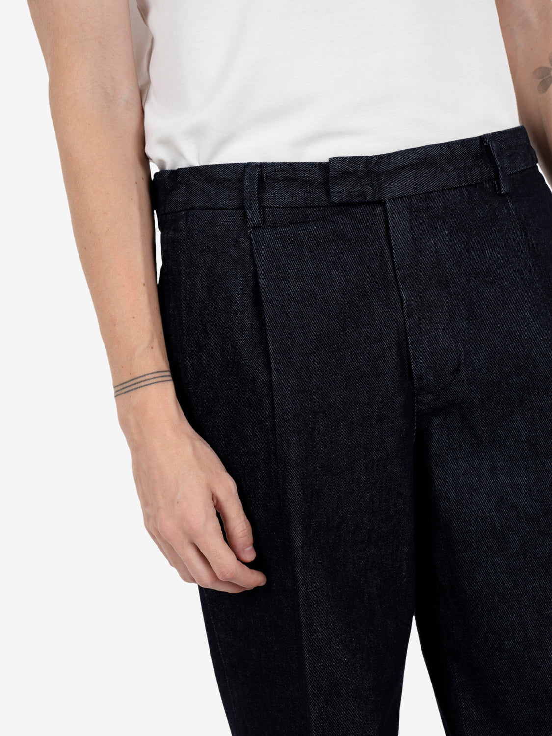 Pantaloni Margutta denim scuro