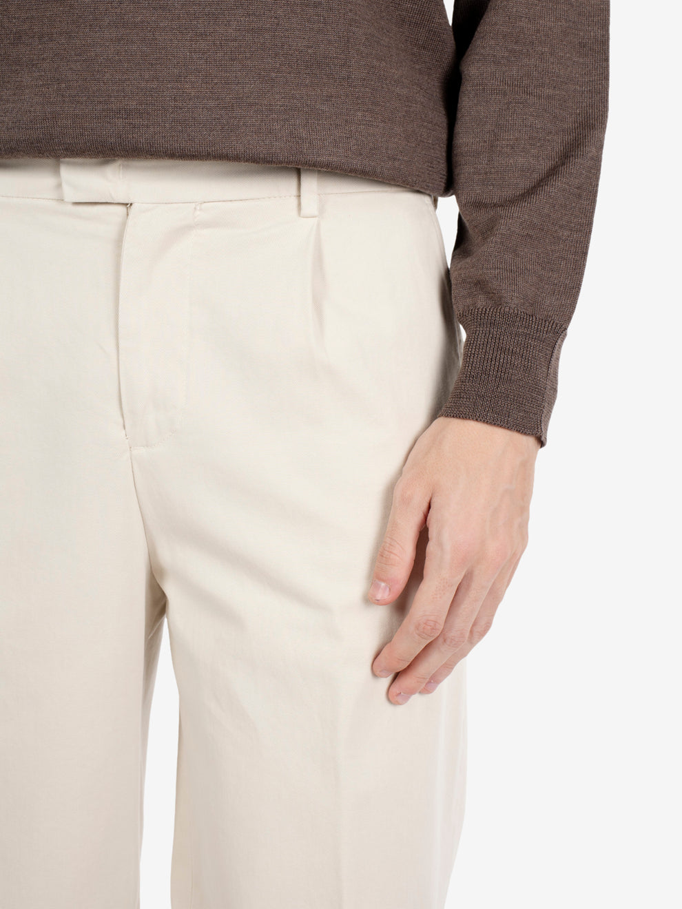 TROUSERS MARGUTTA CHALK GABARDINE MARGUTTAD/400268_00103