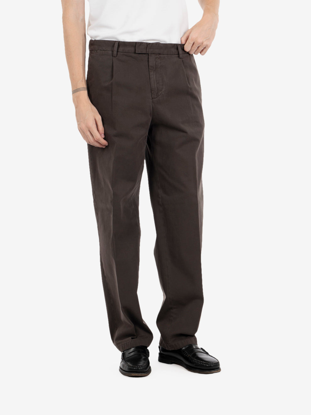 PANTALONE MARGUTTA GABARDINE BROWN MARGUTTAD/400268_00046