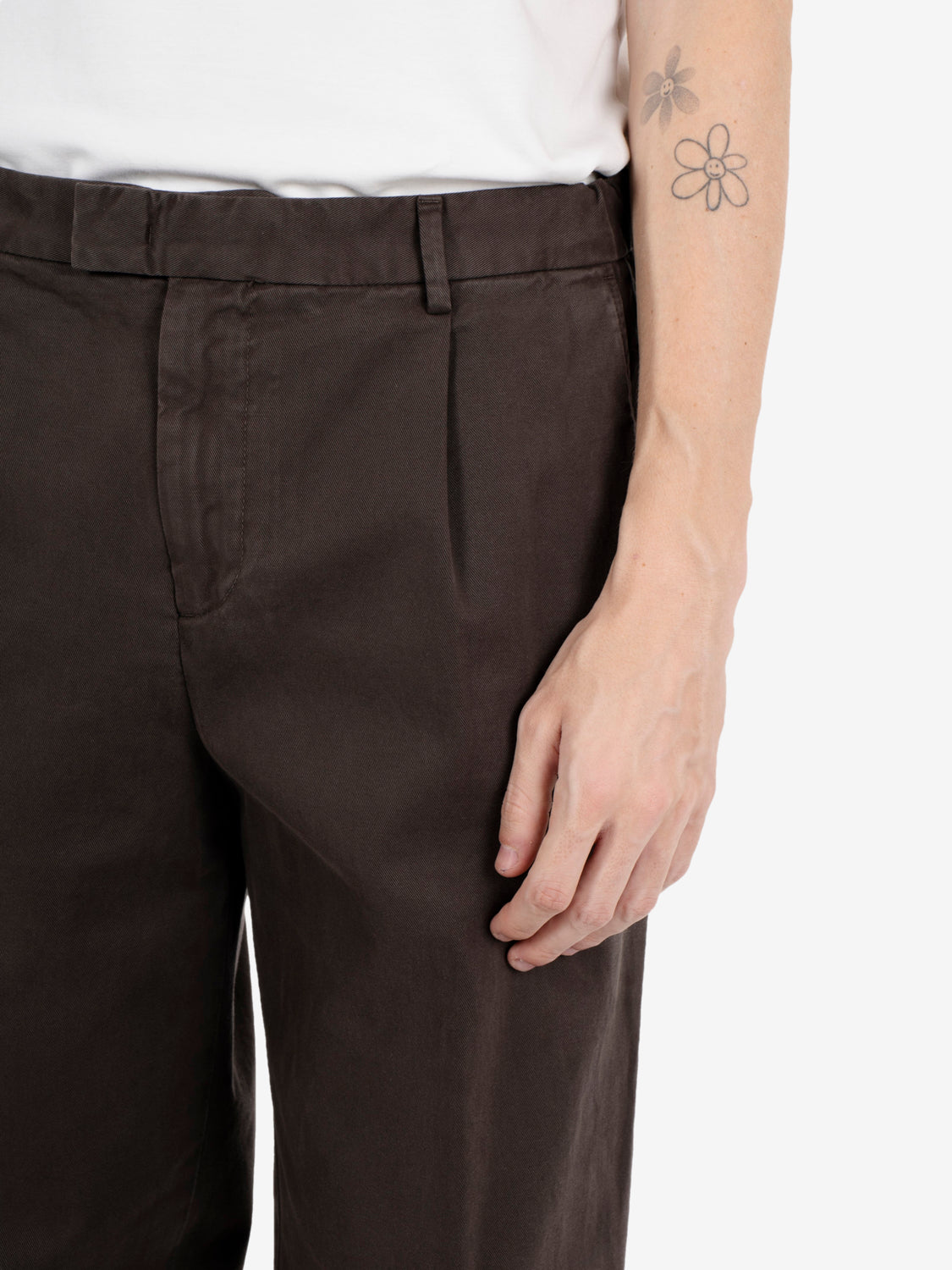 PANTALONE MARGUTTA GABARDINE BROWN MARGUTTAD/400268_00046