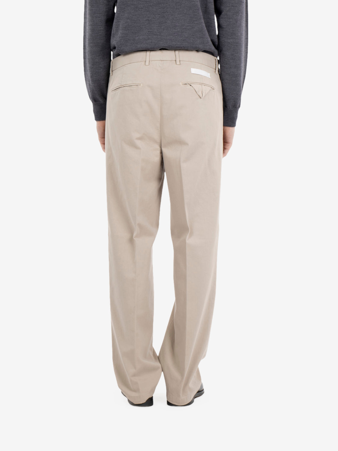 Pantaloni Margutta gabardina sabbia