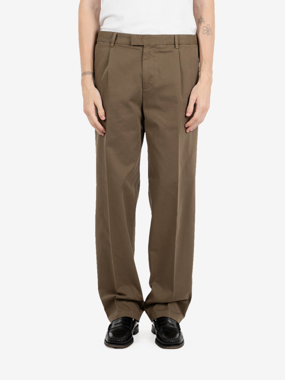 TROUSERS MARGUTTA GABARDINE SAGE MARGUTTAD/400268_00032