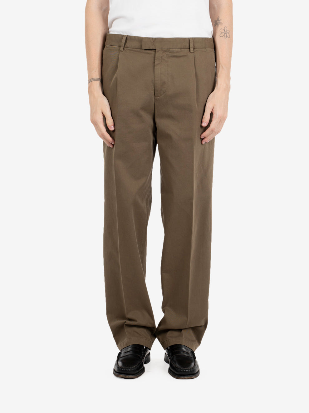 TROUSERS MARGUTTA GABARDINE SAGE MARGUTTAD/400268_00032