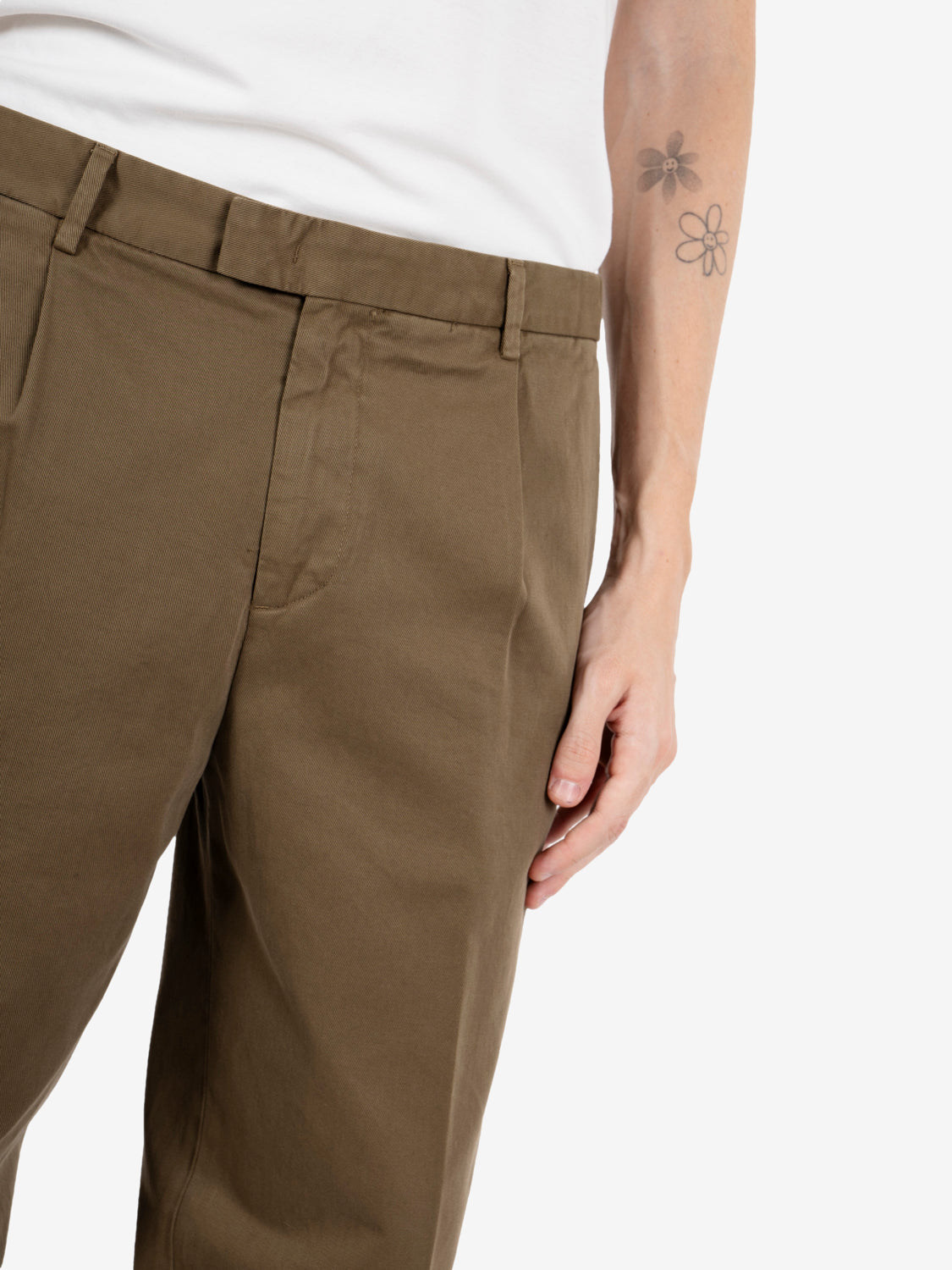 TROUSERS MARGUTTA GABARDINE SAGE MARGUTTAD/400268_00032