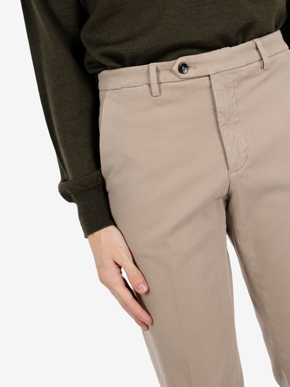 Pantaloni Naviglio beige
