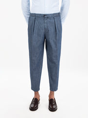 BRIGLIA 1949 - Pantaloni Portobello blu