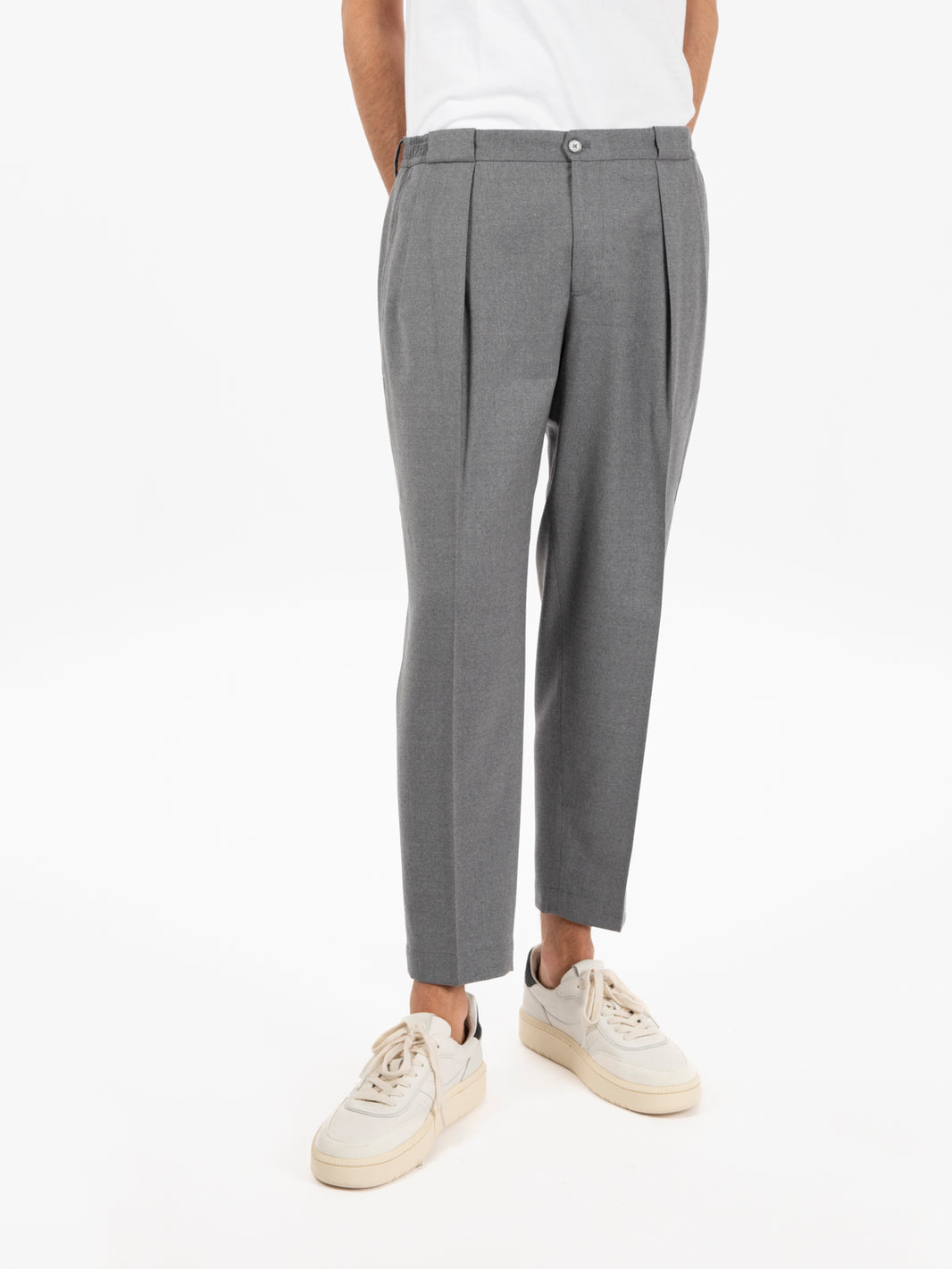 Pantaloni Portobello grigio
