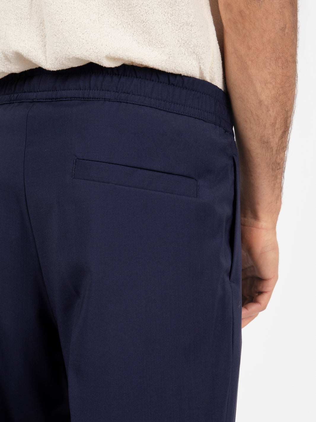 Pantaloni Savoys blu cina