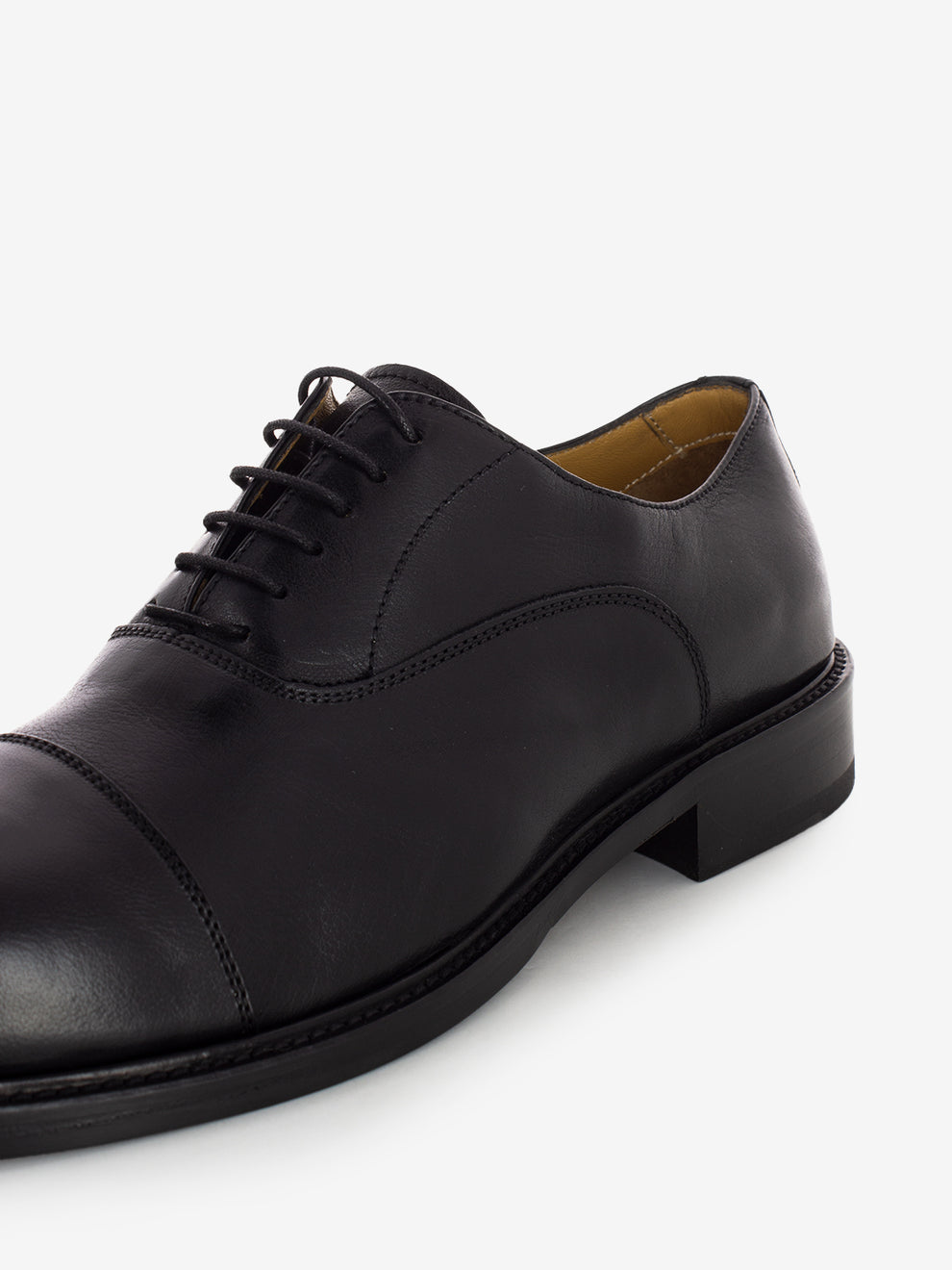 Derby in pelle bufalis nero