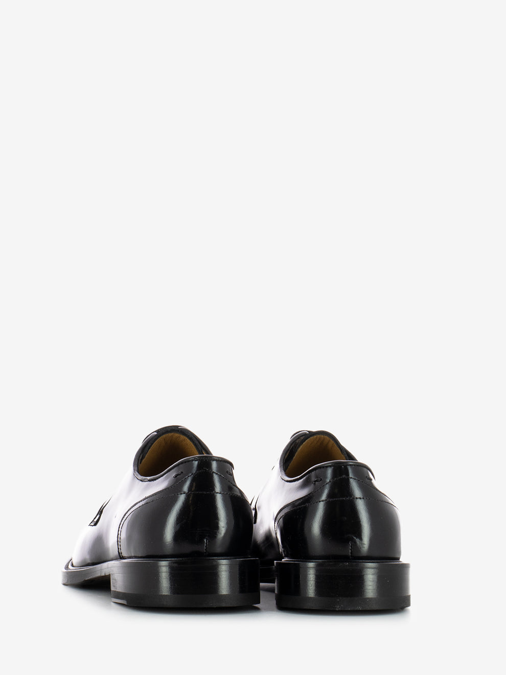 Derby in pelle spazzolata nero