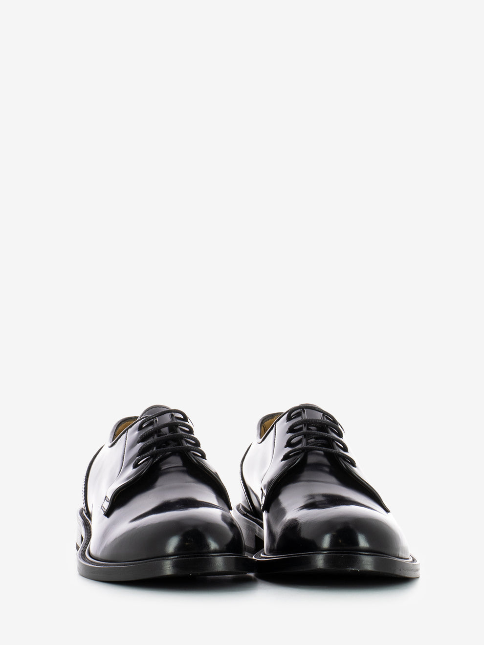 Derby in pelle spazzolata nero