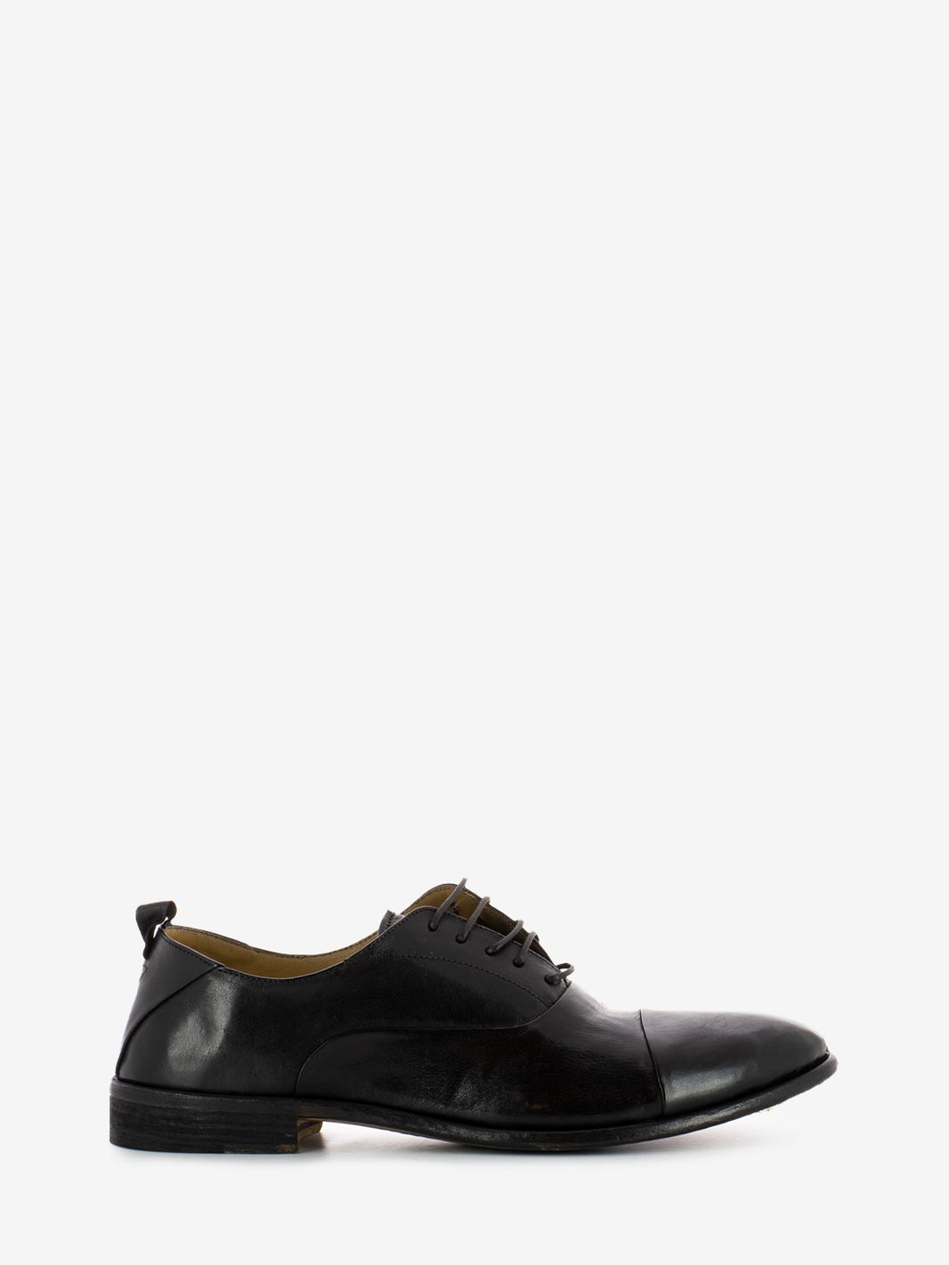 Ebony Canglav Leather Oxford