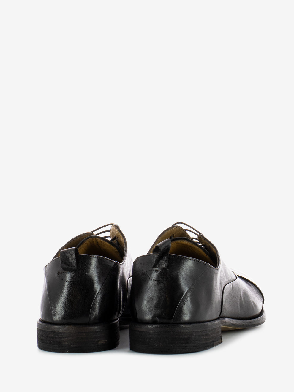 Ebony Canglav Leather Oxford