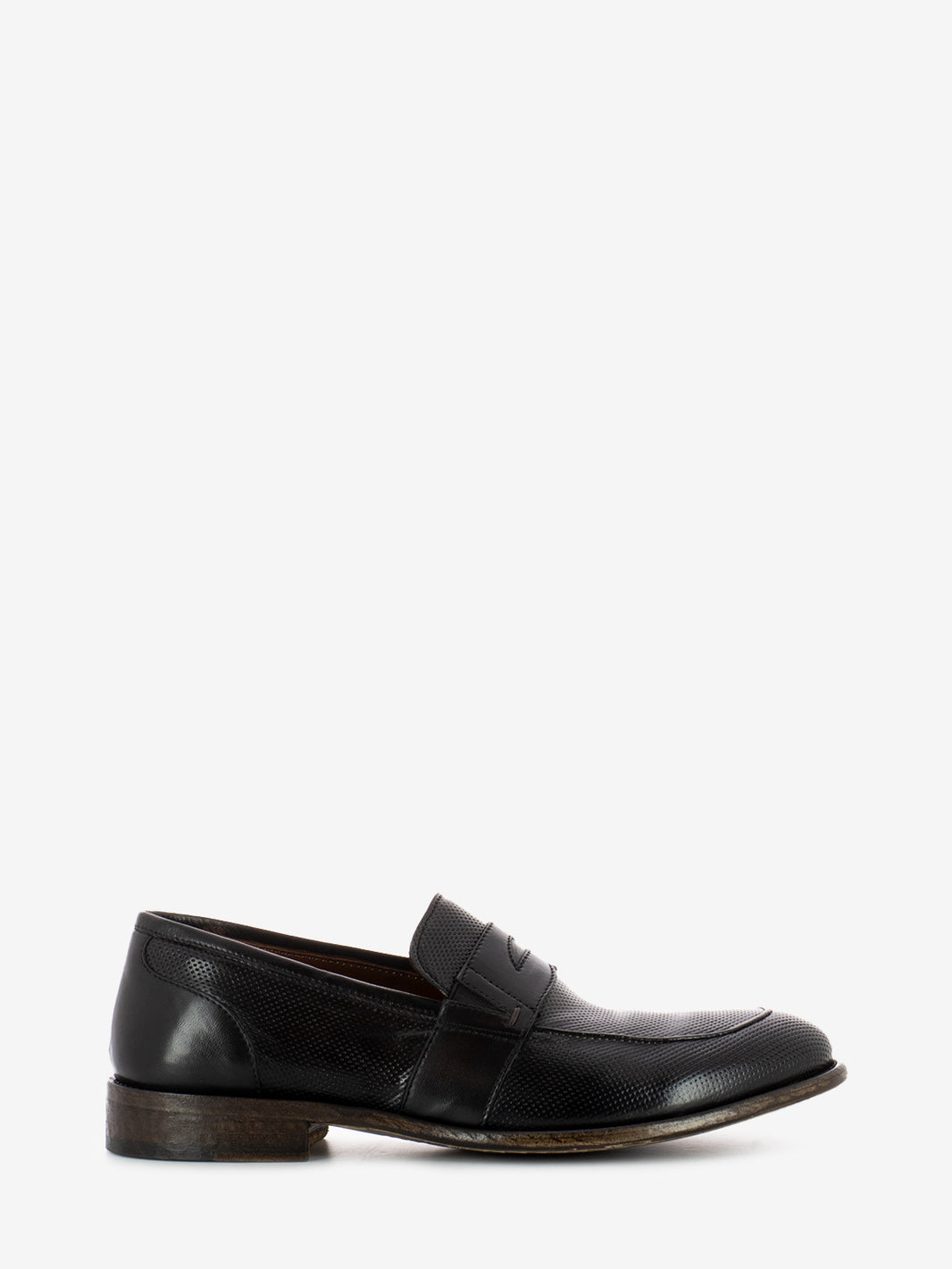 Anilcol Punched Chocolate Moccasins
