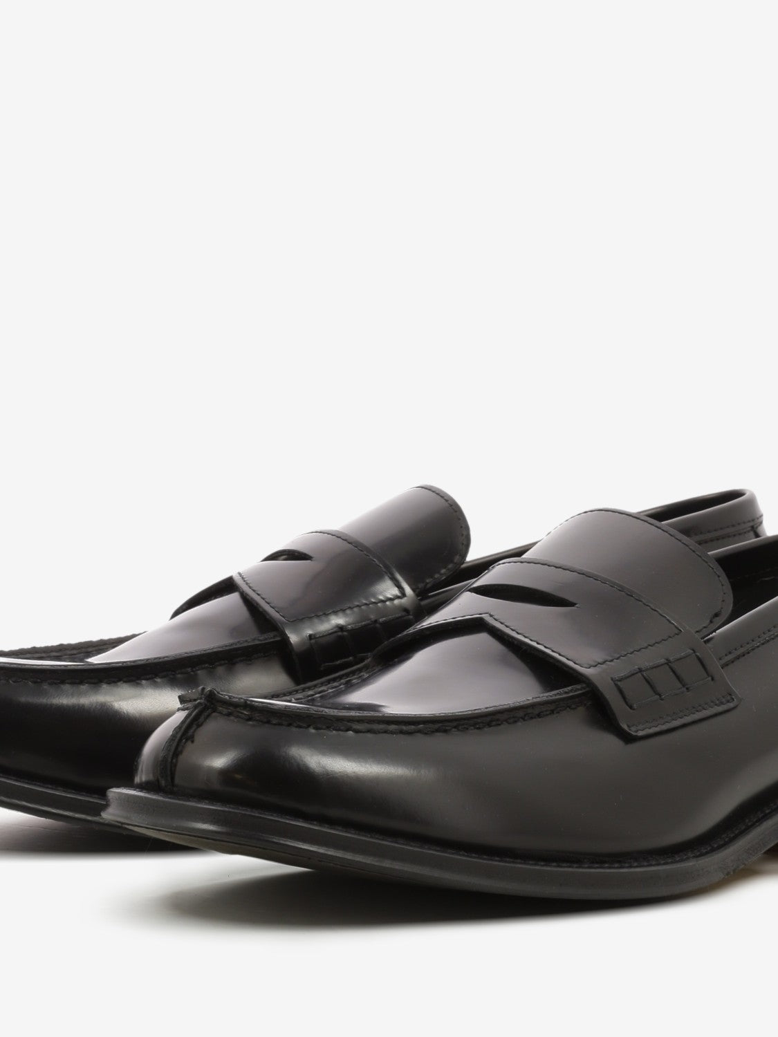 Mocassino spazzolato nero