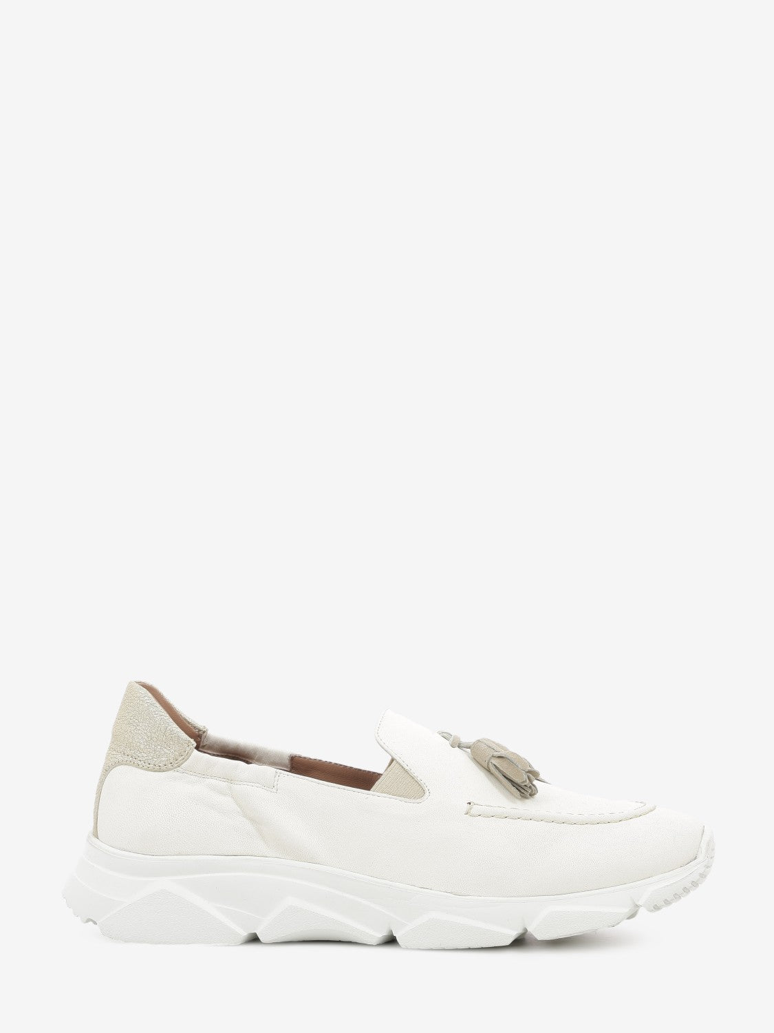 Debora slip-on in white leather