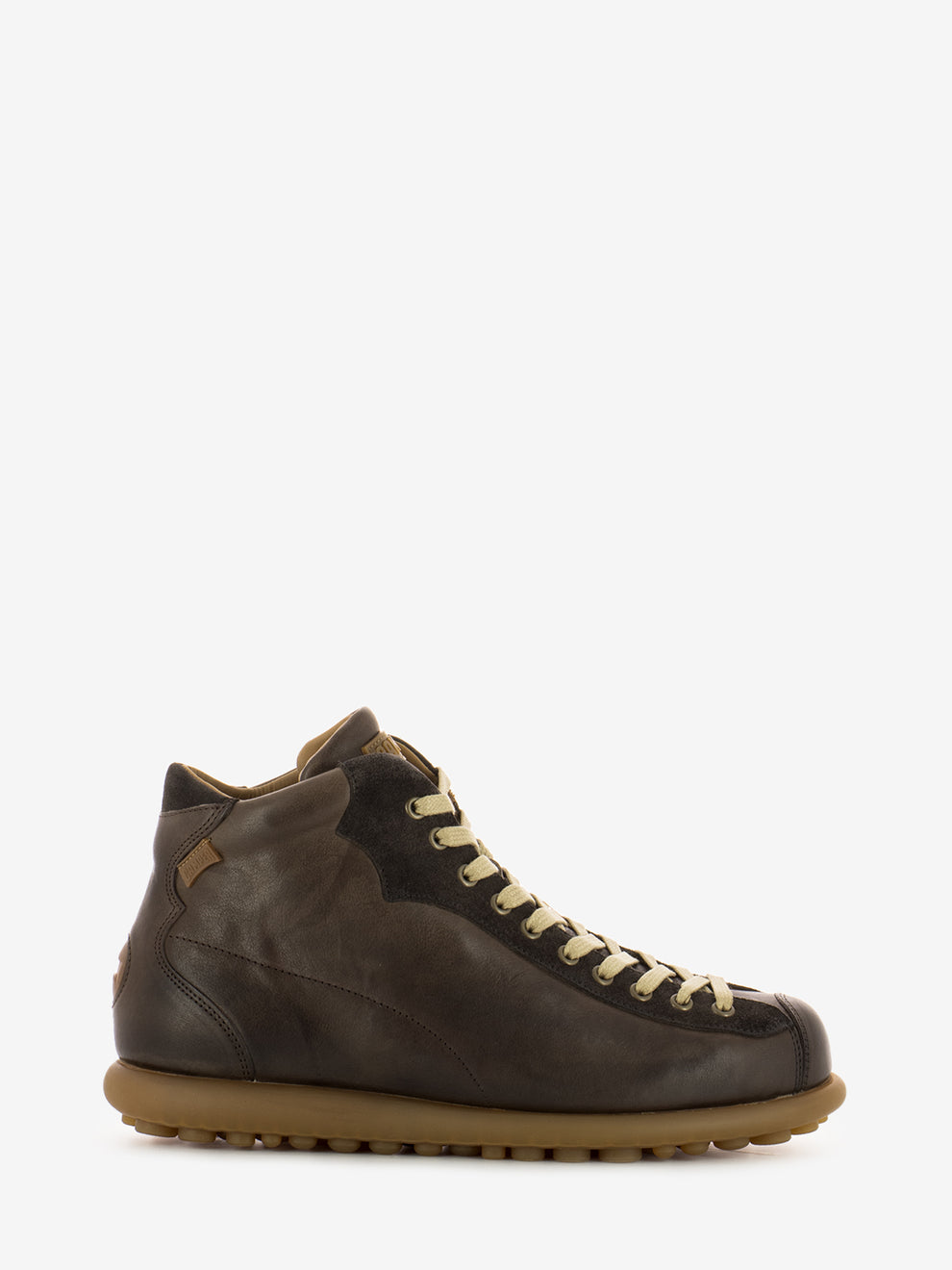 Zambia Ariel brown high sneakers
