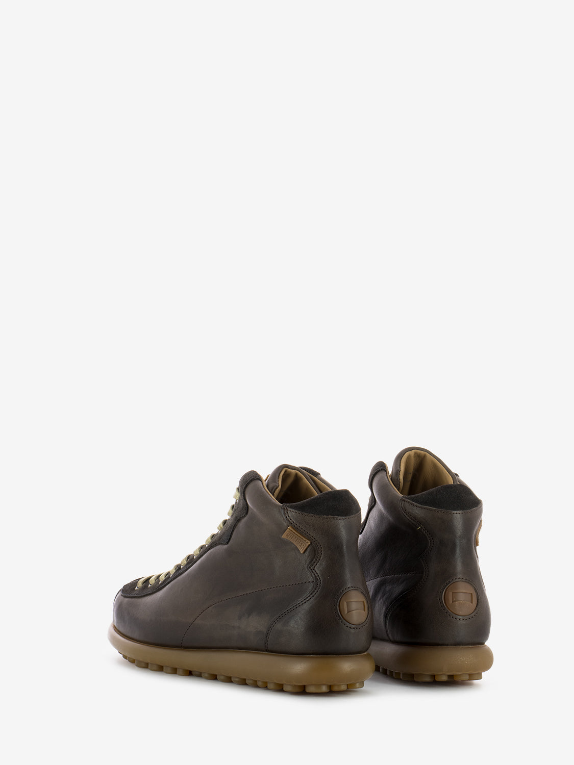 Zambia Ariel brown high sneakers