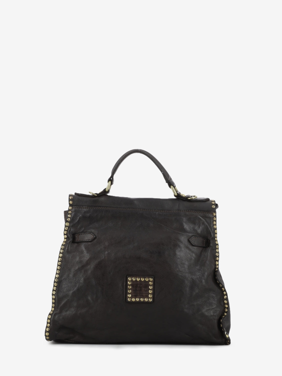 Borsa a mano Ginevra in pelle moro