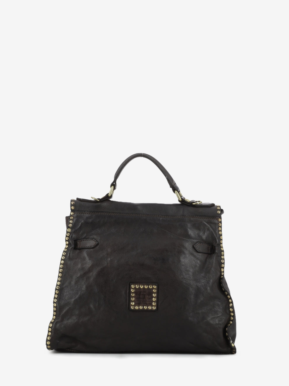 Borsa a mano Ginevra in pelle moro