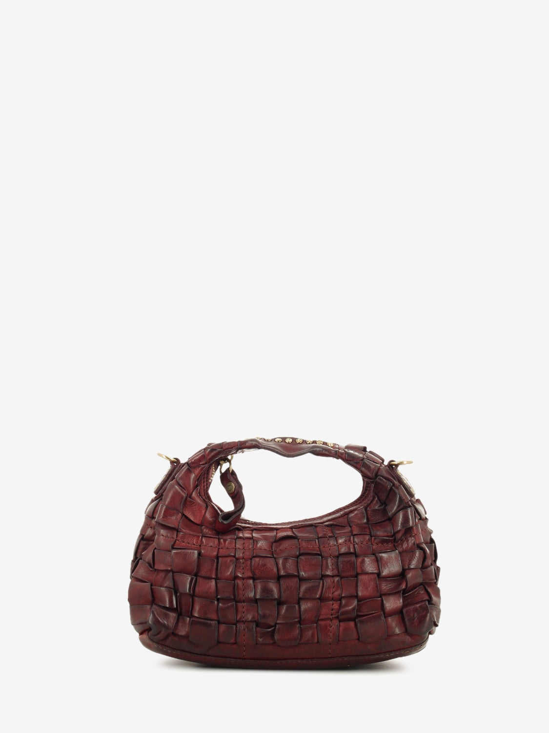 Livia plaited leather tote bag
