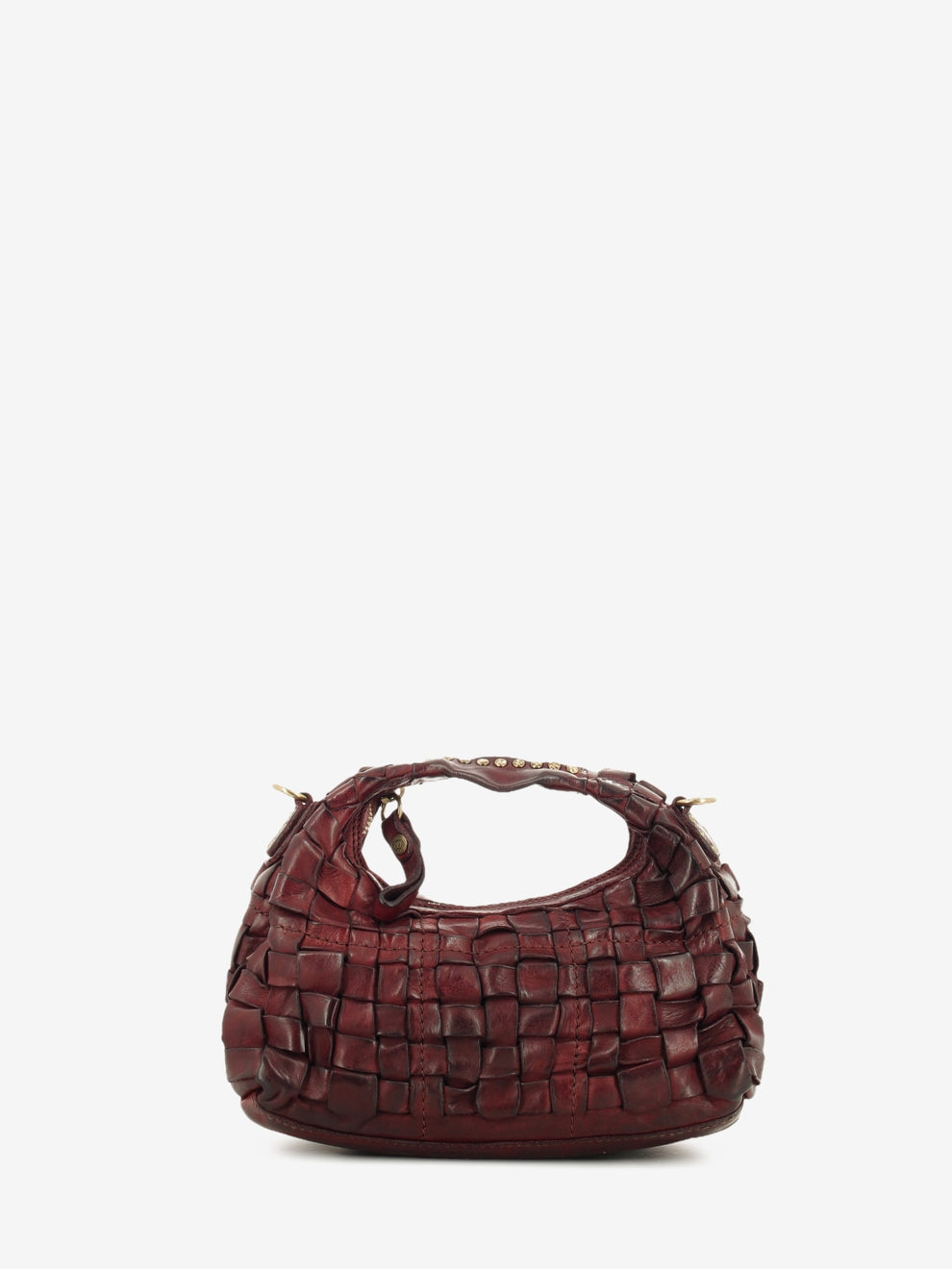Livia plaited leather tote bag