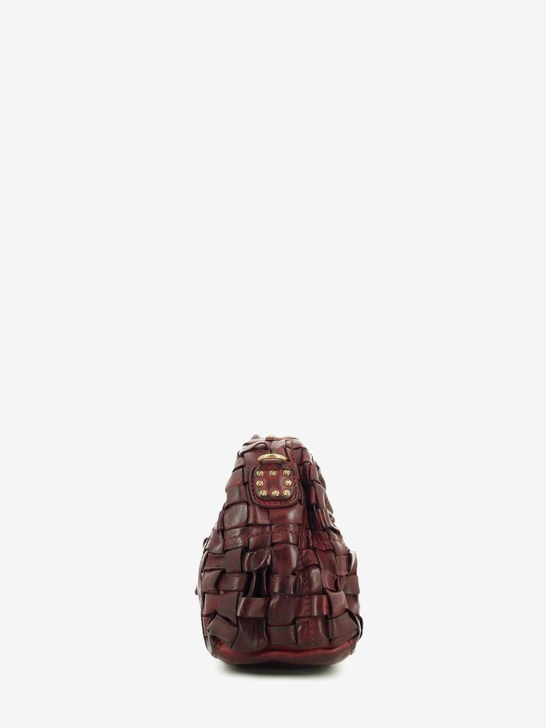 Livia plaited leather tote bag
