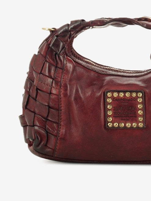 Livia plaited leather tote bag