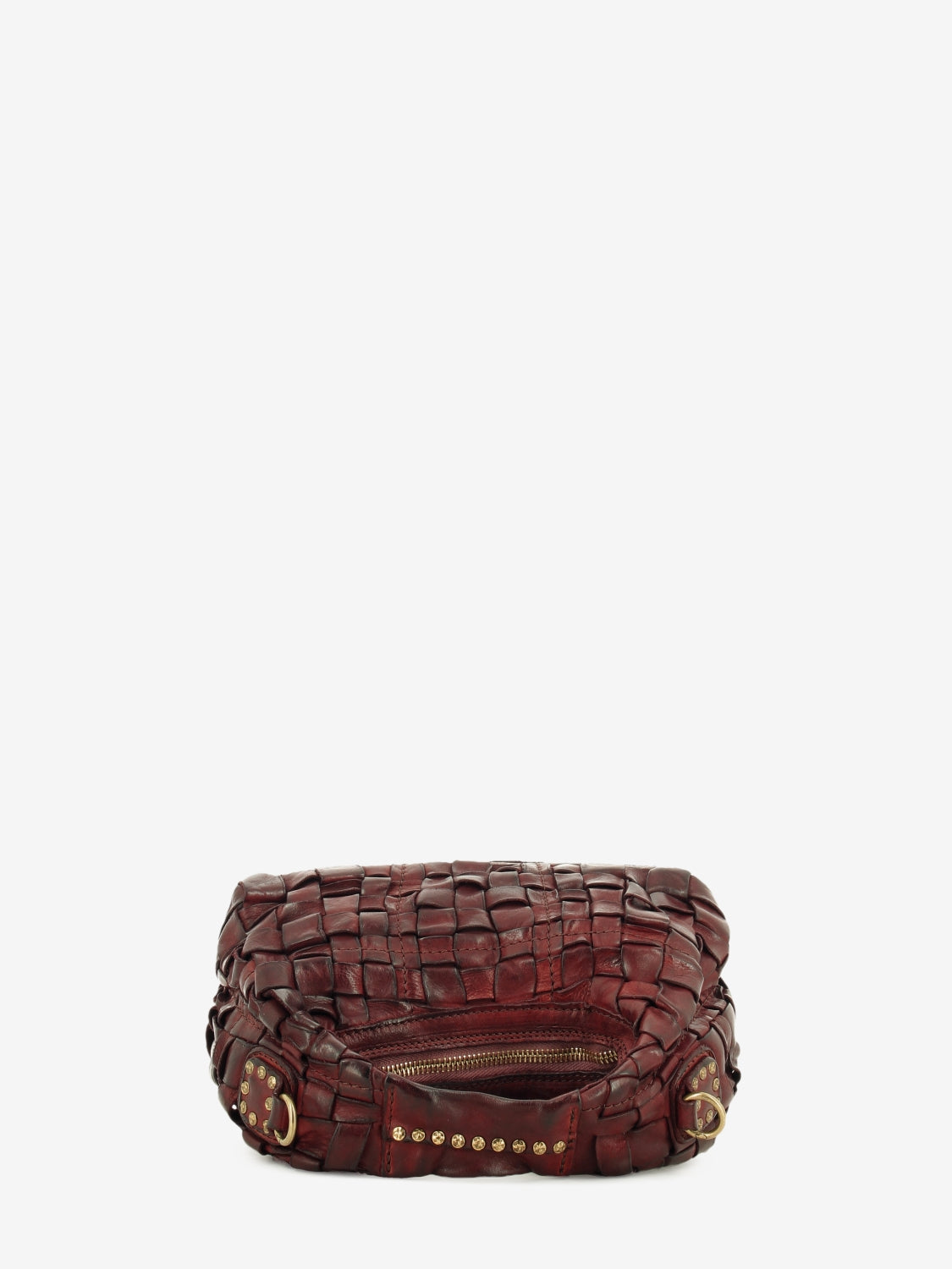 Livia plaited leather tote bag